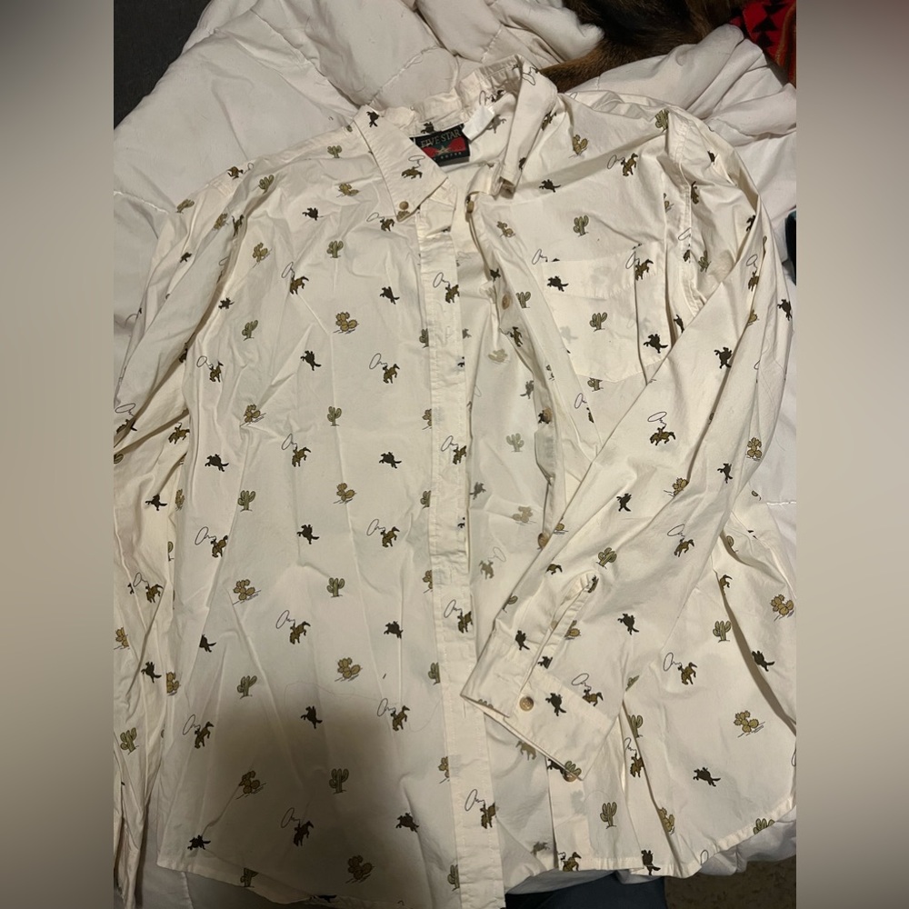 Five star by Roper western button down shirt